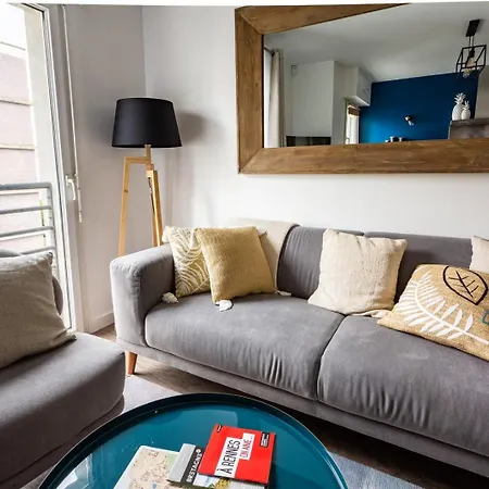 Le Saint Helier -appartement Cosy Et Calme Parking